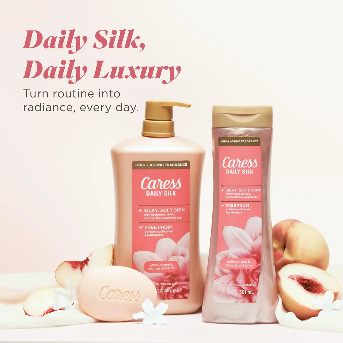 Caress Moisturizing Body Soap for Women, Silky Soft Skin, 3.15 oz, 48 Bars | Long-lasting Fragrance & Nourishment - view 8