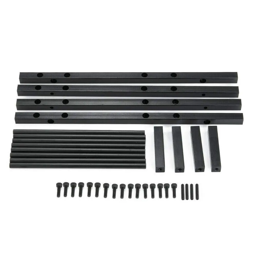 Benedict Harry RC Car Alloy Tire Rack/Wheel Rack for 1/10 1.9'' & 2.2'' Rims & Tires, Black - view 3
