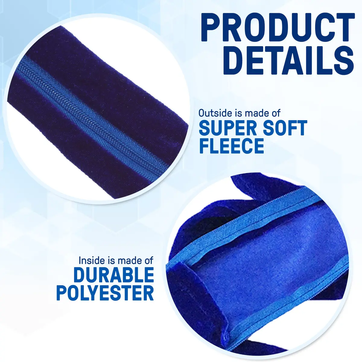 MARS WELLNESS CPAP Tube Hose Cover - Wrap Fleece Skin - Full Length Zipper (6 Foot) | Insulation & Noise Reduction - view 5