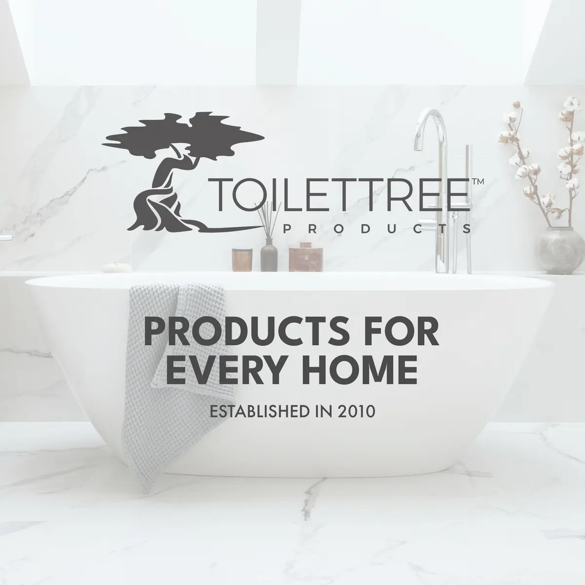 ToiletTree Products Toilet Brush with Lid (White 2 Pack) | Hands-Free Lid Operation, Compact & Stylish Bathroom Accessory - view 8