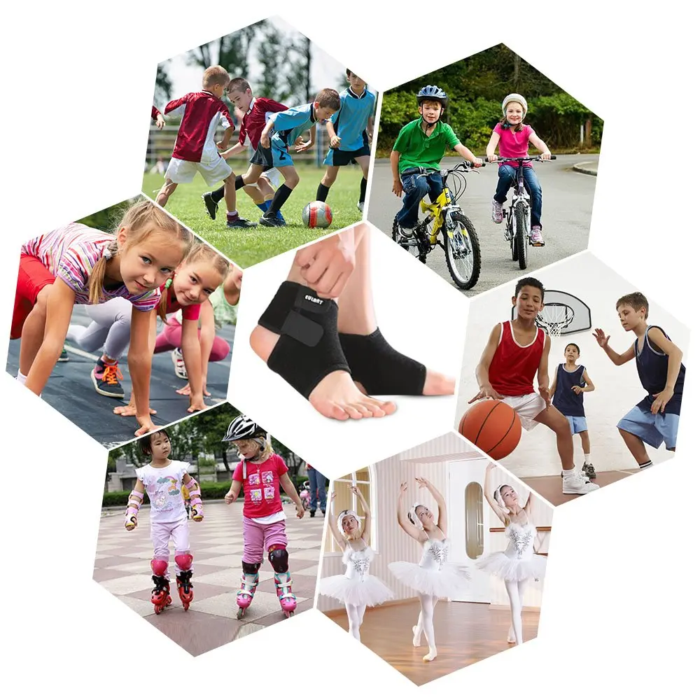 EULANT Kids Ankle Brace Support Compression Sleeve for Foot | Injury Prevention & Pain Relief (70-120 chars) - view 7
