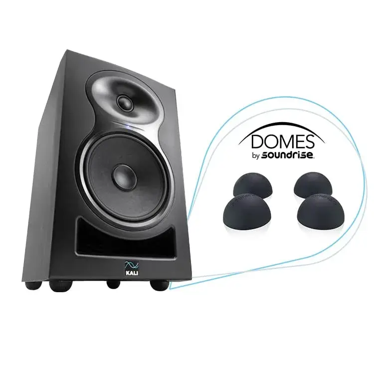 Soundrise DOMES Isolation Pads 1.25 inch (3.175 cm) Black | Reduce Vibration for Clearer Audio - view 2