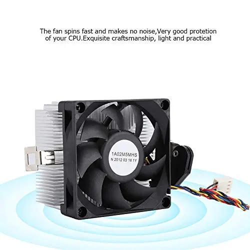VBESTLIFE 12V CPU Cooling Fan with Aluminum Heatsink 2200RPM | Silent High-Speed Fan for PC - view 11