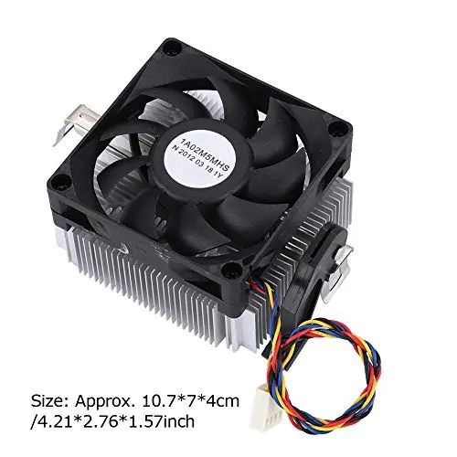 VBESTLIFE 12V CPU Cooling Fan with Aluminum Heatsink 2200RPM | Silent High-Speed Fan for PC - view 13