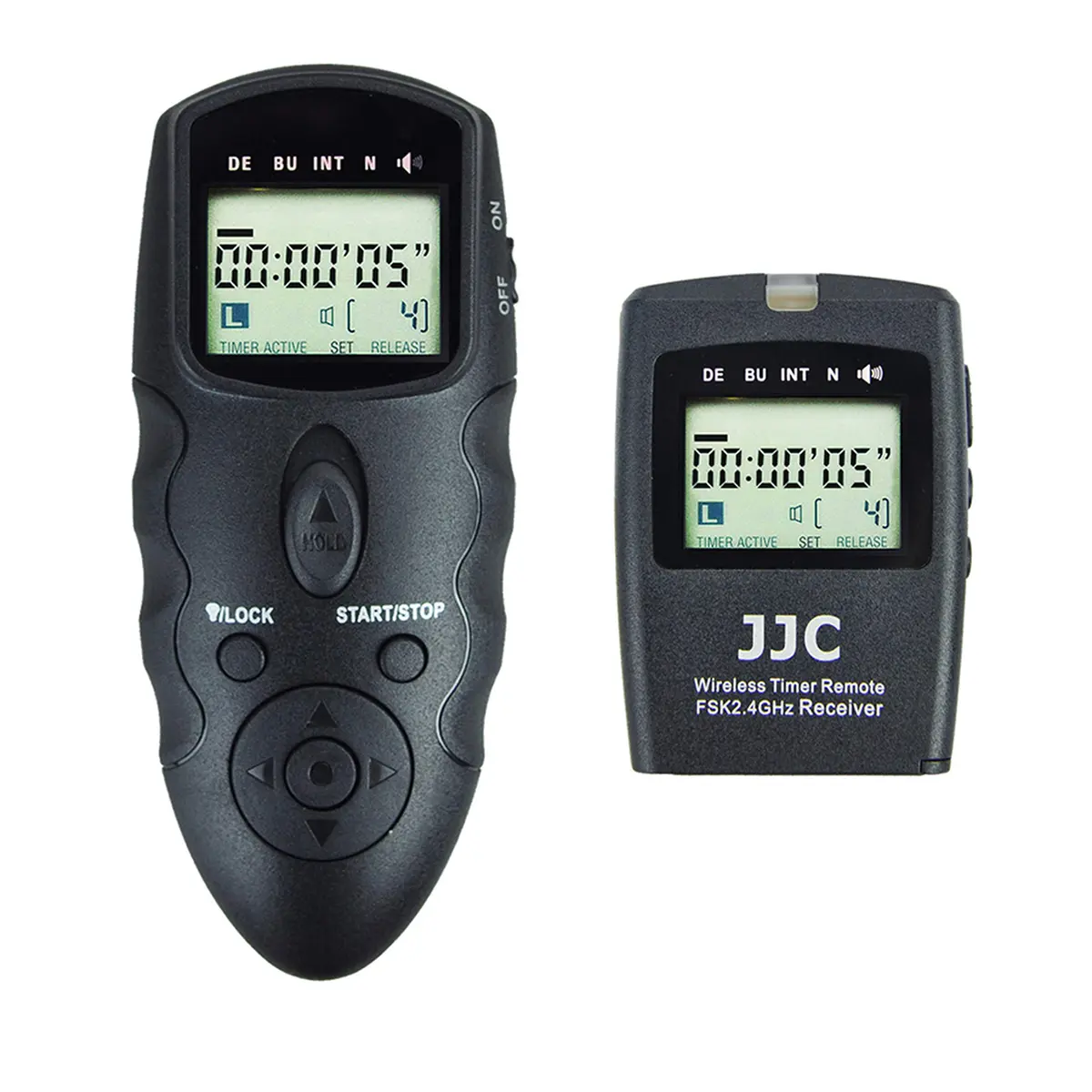 JJC Wireless Intervalometer Timer Remote Shutter for Fuji X-T5 X-T4 X100VI | 2-in-1 Wired & Wireless Control - main product image