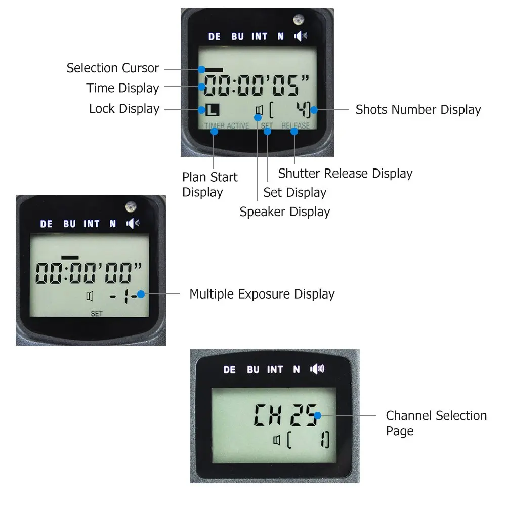 JJC Wireless Intervalometer Timer Remote Shutter for Fuji X-T5 X-T4 X100VI | 2-in-1 Wired & Wireless Control - view 4
