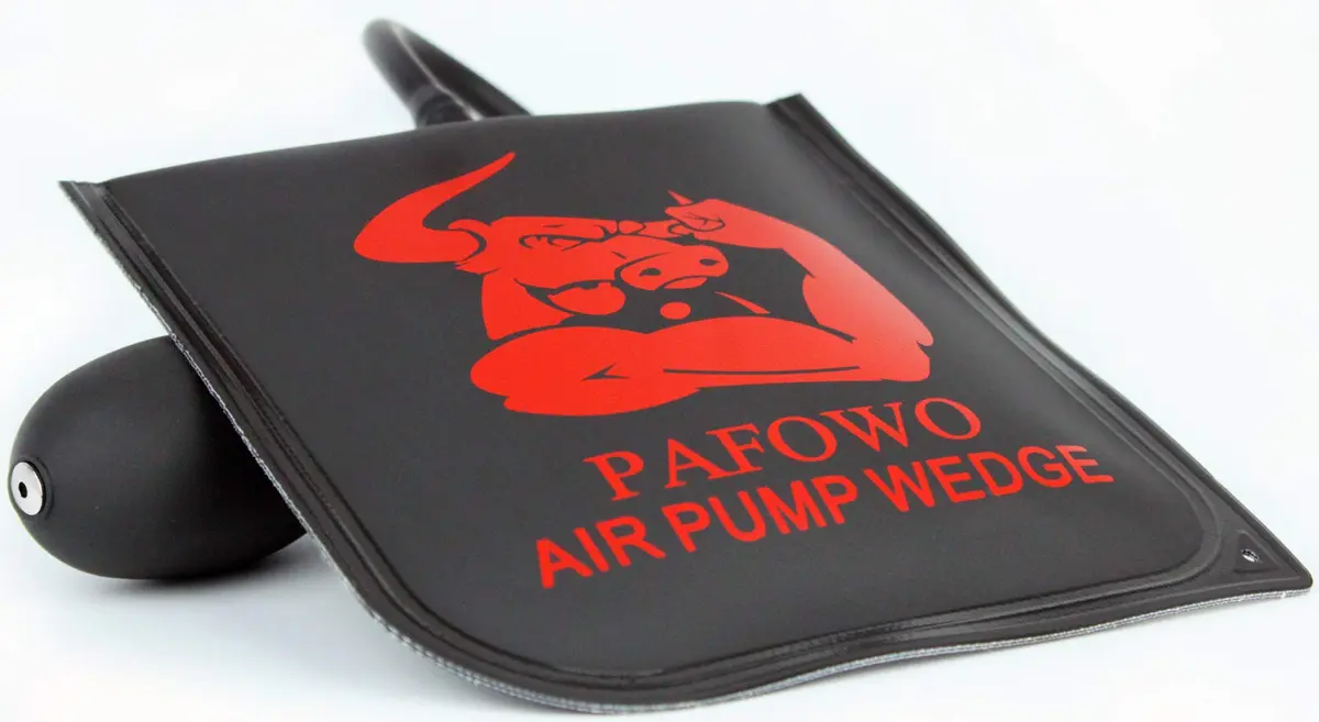 PAFOWO Commercial Grade Air Wedge Pump Leveling Kit with 2 Non-Scratch Pry Tools, 3 Sizes (Small, Medium, Large), 300 LB Load Rating - view 6