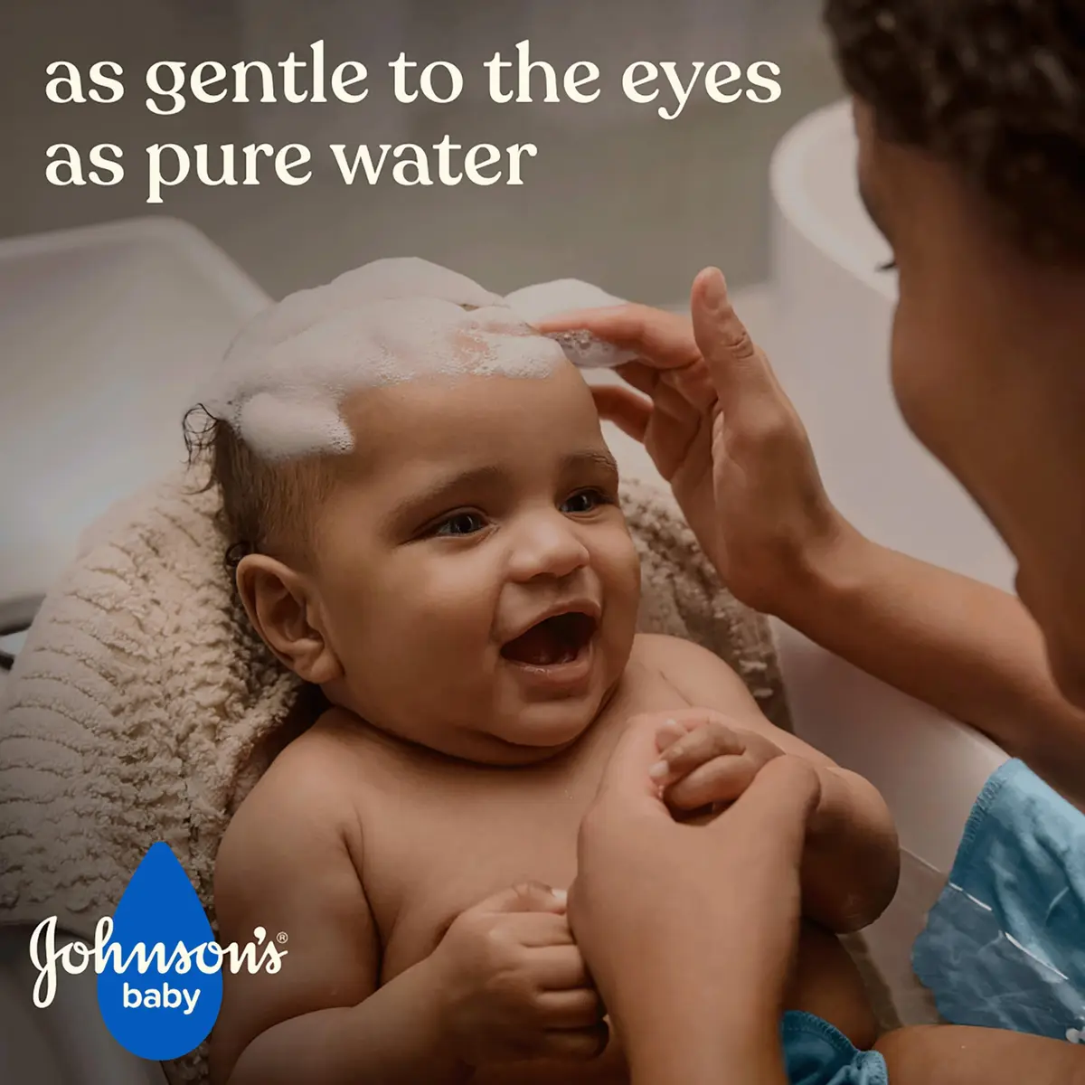 Johnson's Baby Shampoo with Aloe Vera & Vitamin B5, 99ml (3.4 fl Oz) | Tear-Free Gentle Cleansing - view 3