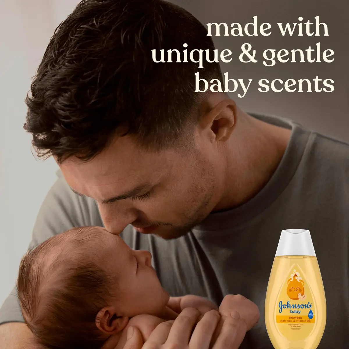 Johnson's Baby Shampoo with Aloe Vera & Vitamin B5, 99ml (3.4 fl Oz) | Tear-Free Gentle Cleansing - view 4