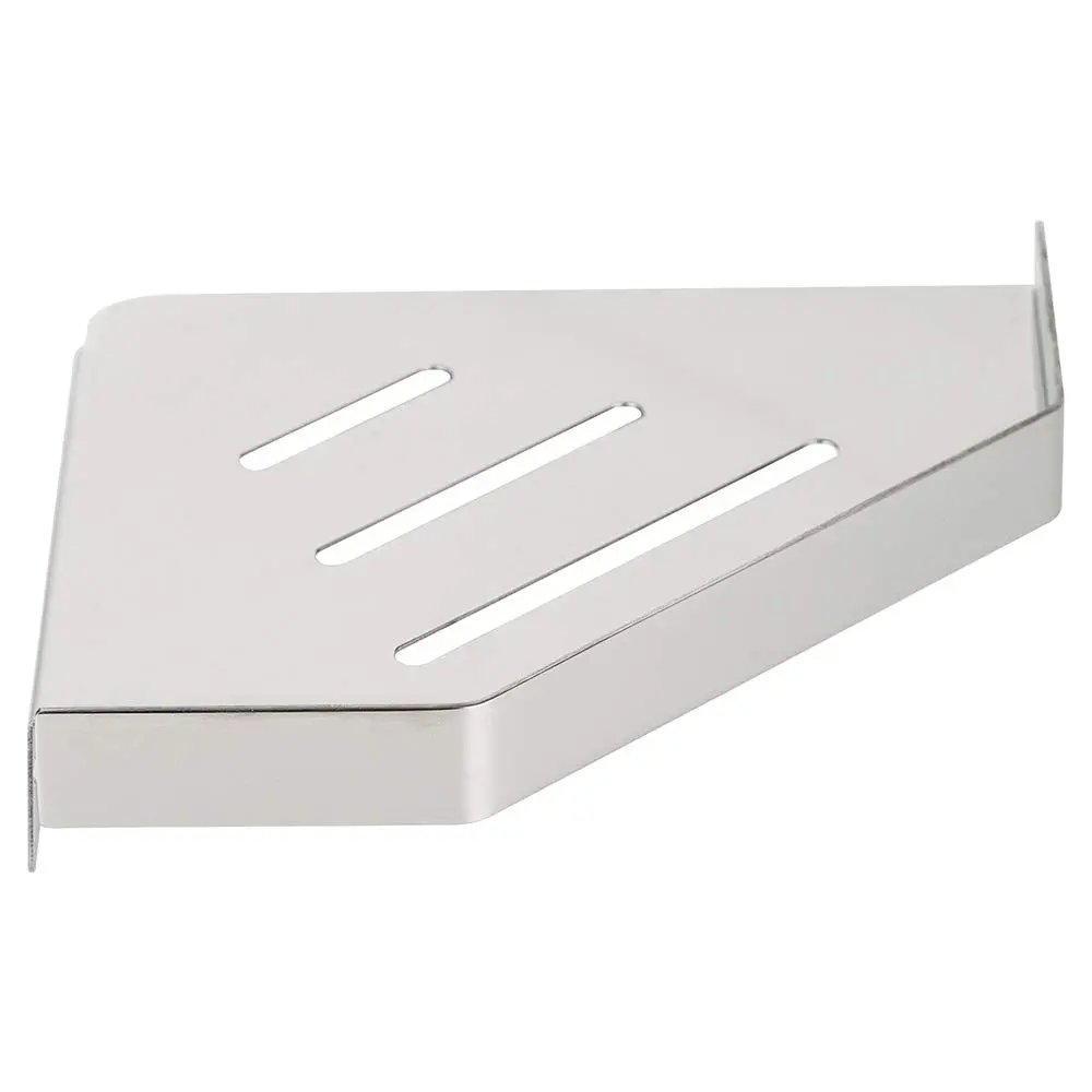 YISMAN Stainless Steel Bathroom Corner Shelf 6" L x 6" W x 1.65" H | Rust Proof, Wall Mount, Easy Install - main product image