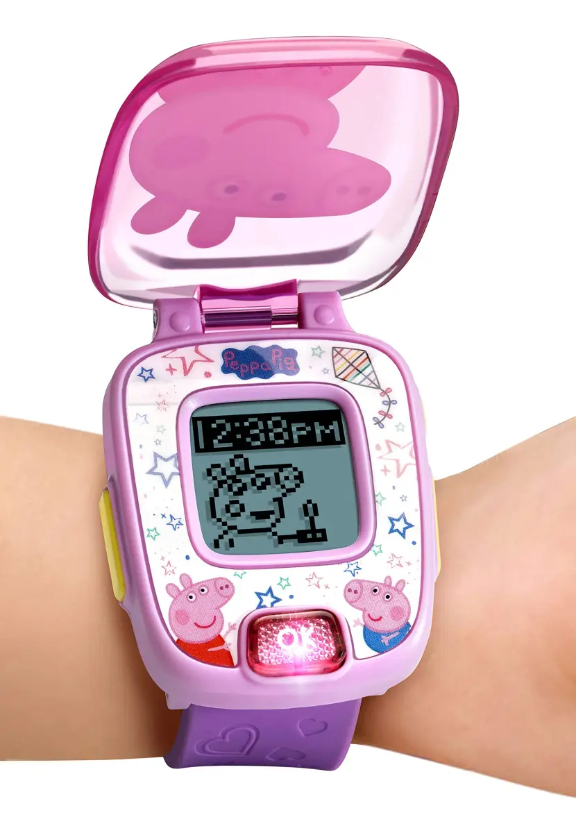 VTech Peppa Pig Learning Watch Purple | Ages 3-6 Years - view 3