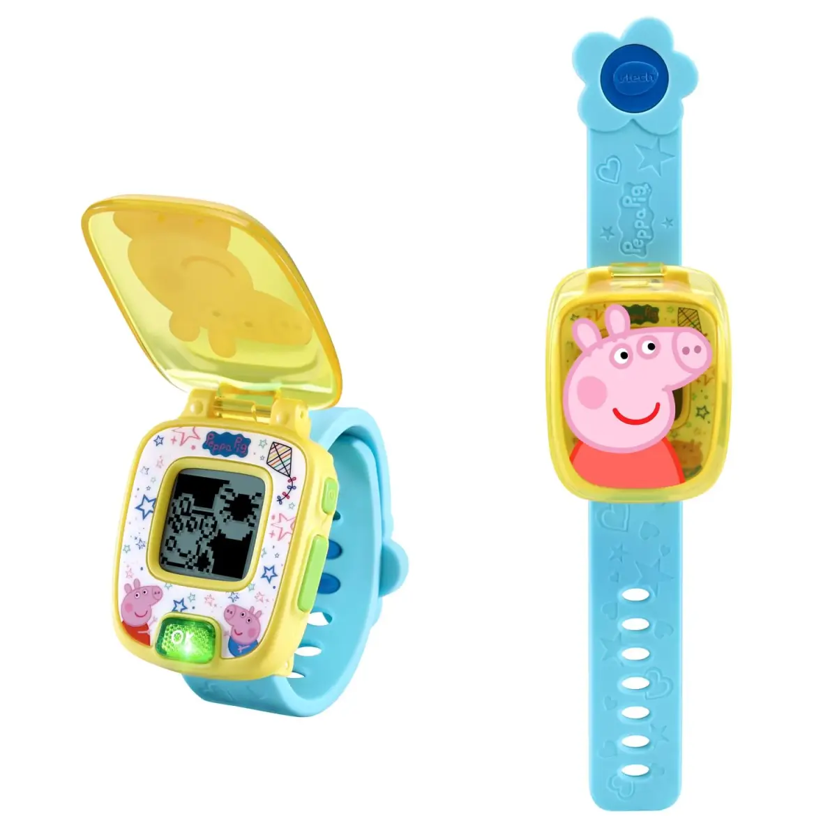 VTech Peppa Pig Learning Watch Blue 2 cm (0.79 in) | Educational Math Games for Ages 3-6 - view 2