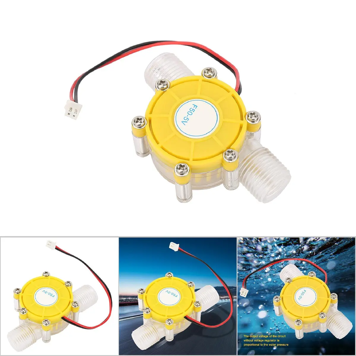 Hyuduo Micro Hydro Turbine Generator 5V (17.6W) | Powers Small Electronics - view 2