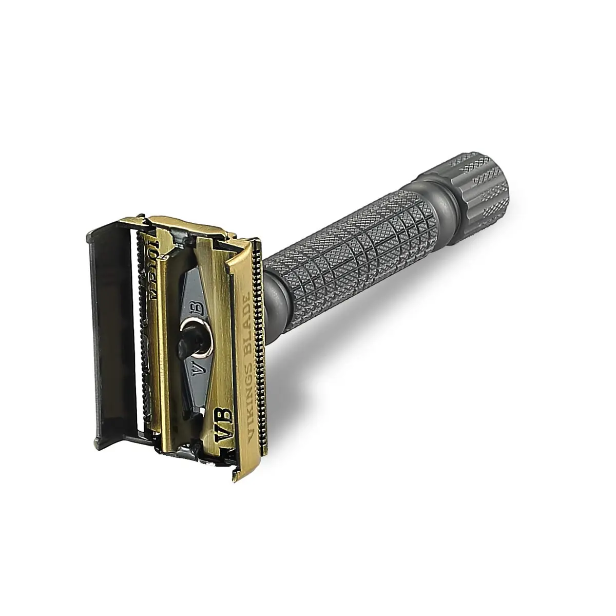 Vikings Blade Double Edge Safety Razor for Men + 5 Swedish Steel Blades + Luxury Case | Smooth, Reusable, Recyclable (Chieftain 5 BC) - view 5