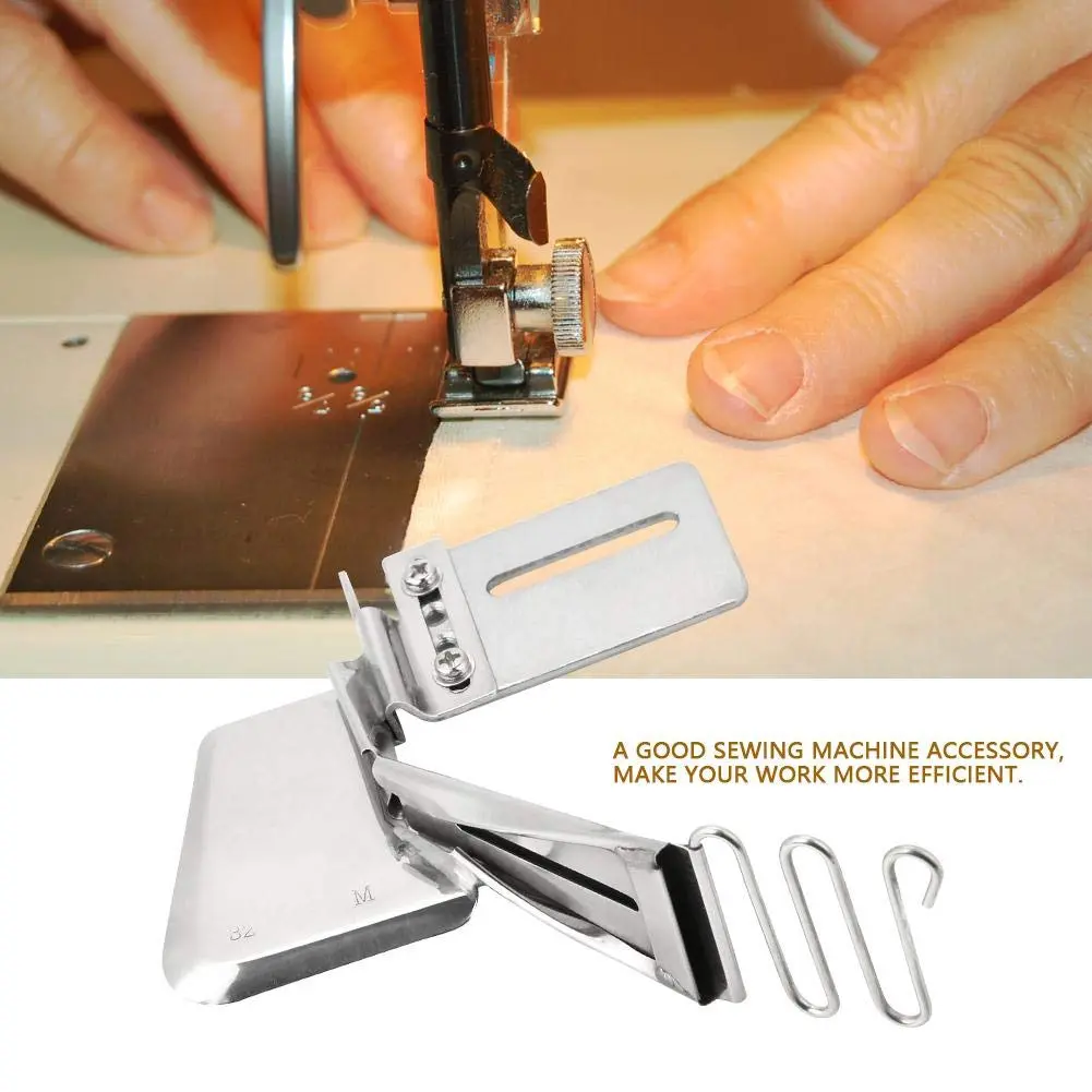 HEEPDD Adjustable Right Angle Binding Attachment Double Fold Bias Tape 14.3cm (5.6in) | For Straight or Blanket Stitches - view 6