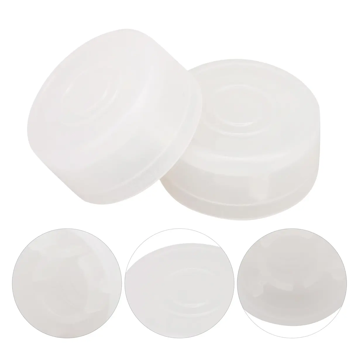 logyues White Guitar Effect Pedal Knob Cap Pack of 10 | Suitable for Beginners & Electric Guitars - view 7