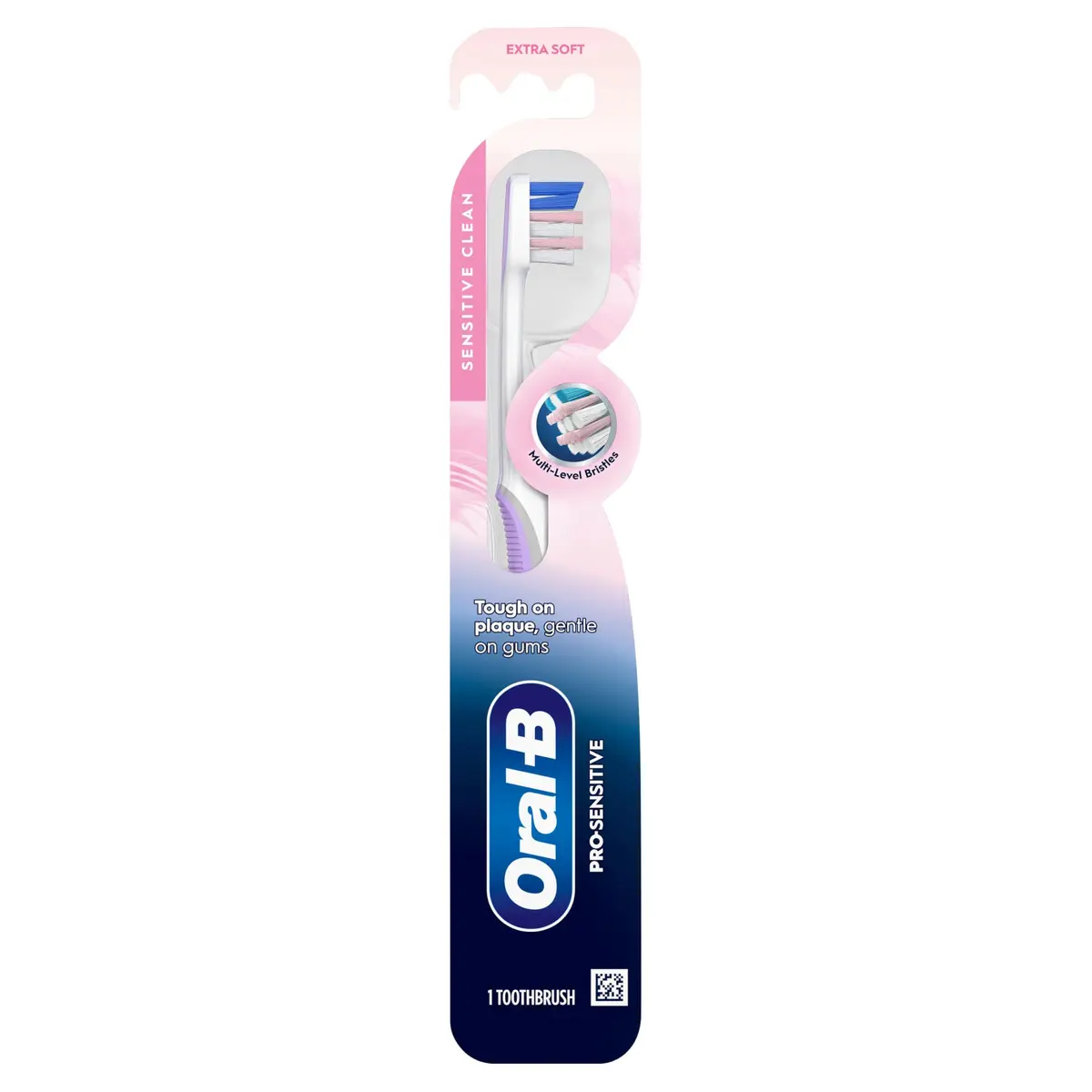 Oral-B Gum Care Sensitive Toothbrush Extra Soft Compact | Gentle on Gums & Deep Clean - view 6