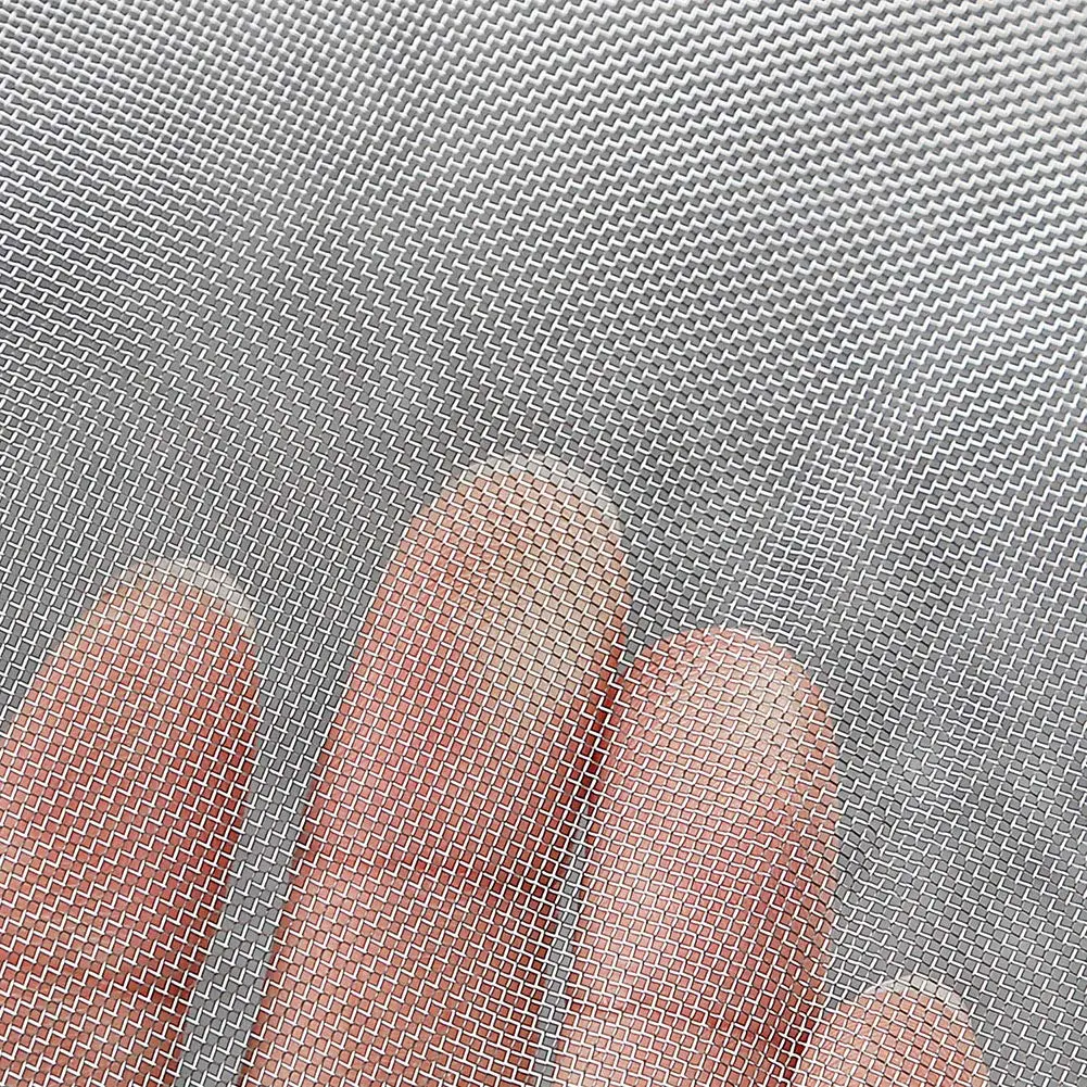 SKYPRO 304 Stainless Steel Woven Wire Mesh 200 Mesh 75 Micron | Industrial Filter Cloth, Weather-Resistant, 11.8 x 23.6 Inch - view 7