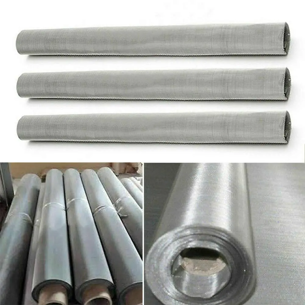 SKYPRO 304 Stainless Steel Woven Wire Mesh 200 Mesh 75 Micron | Industrial Filter Cloth, Weather-Resistant, 11.8 x 23.6 Inch - view 8