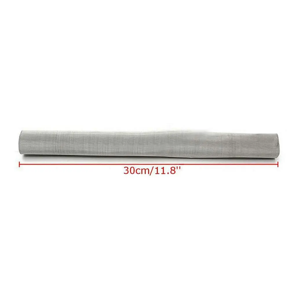 SKYPRO 304 Stainless Steel Woven Wire Mesh 200 Mesh 75 Micron | Industrial Filter Cloth, Weather-Resistant, 11.8 x 23.6 Inch - view 2