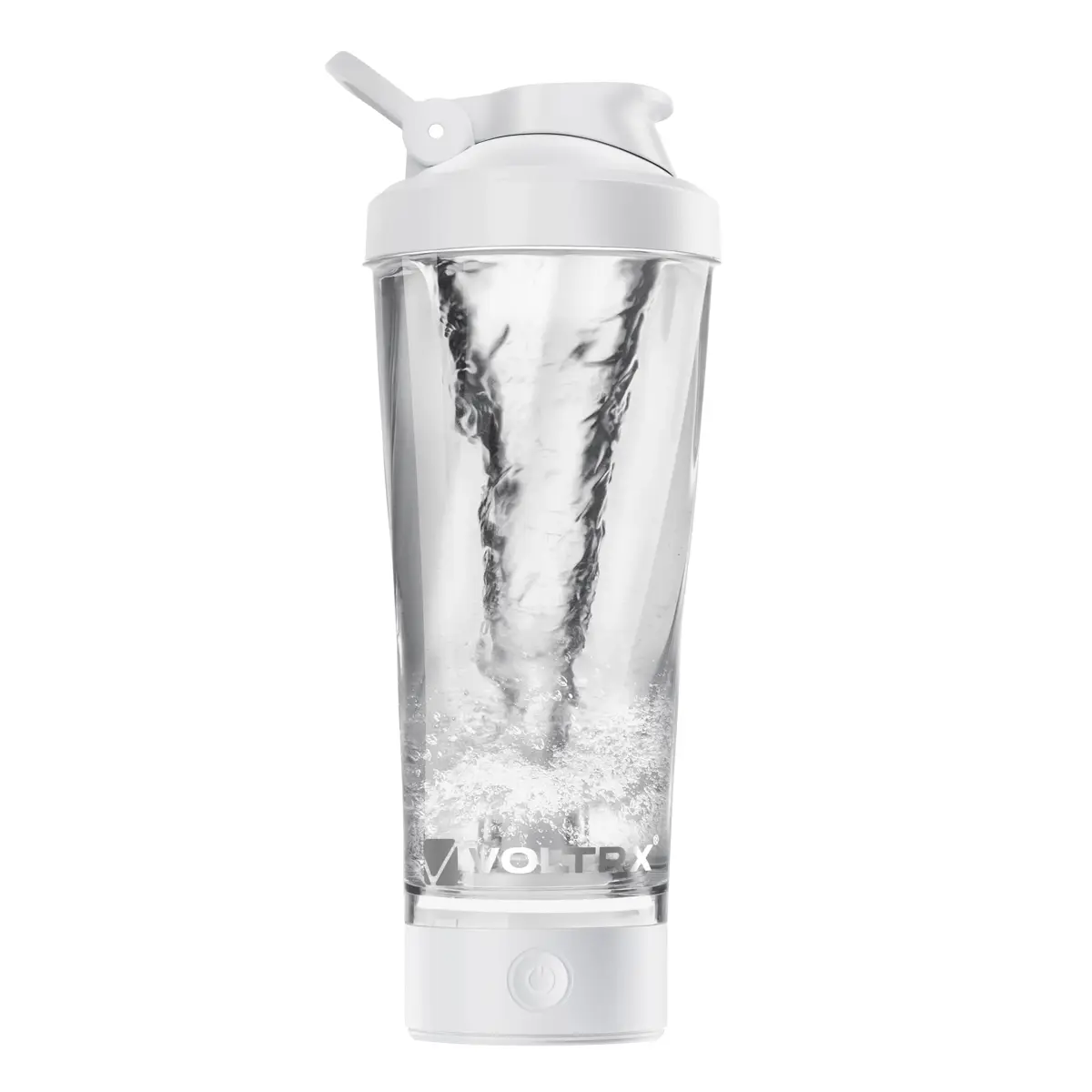 VOLTRX VortexBoost Electric Protein Shaker Bottle 600ml (20.3 oz) | USB Rechargeable Mixer Cup for Smooth Shakes - main product image