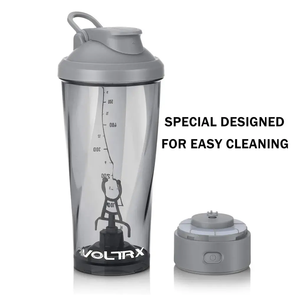VOLTRX VortexBoost Electric Protein Shaker Bottle 600ml (20.3 oz) | USB Rechargeable Mixer Cup for Smooth Shakes - view 7