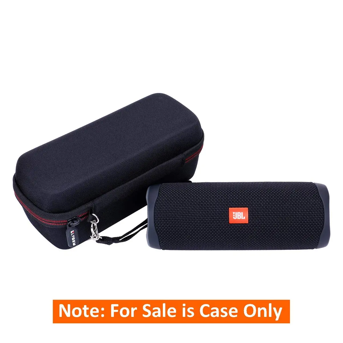 LTGEM Case for JBL Flip 7/6/5/Grip | Waterproof Hard Shell, Shock-Resistant, Portable Travel Bag (8.2"L–3.9"W–3.6"H) - view 9