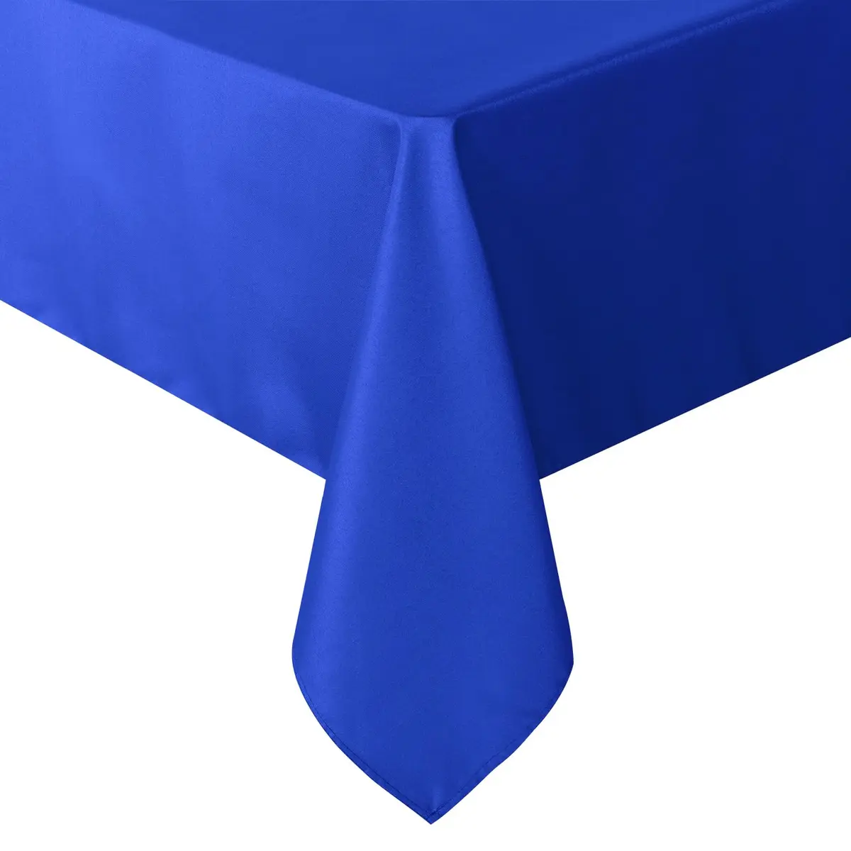 sancua Rectangle Tablecloth for 4 Foot Tables 54x78 Inch | Blue, Wrinkle-Free Polyester - main product image