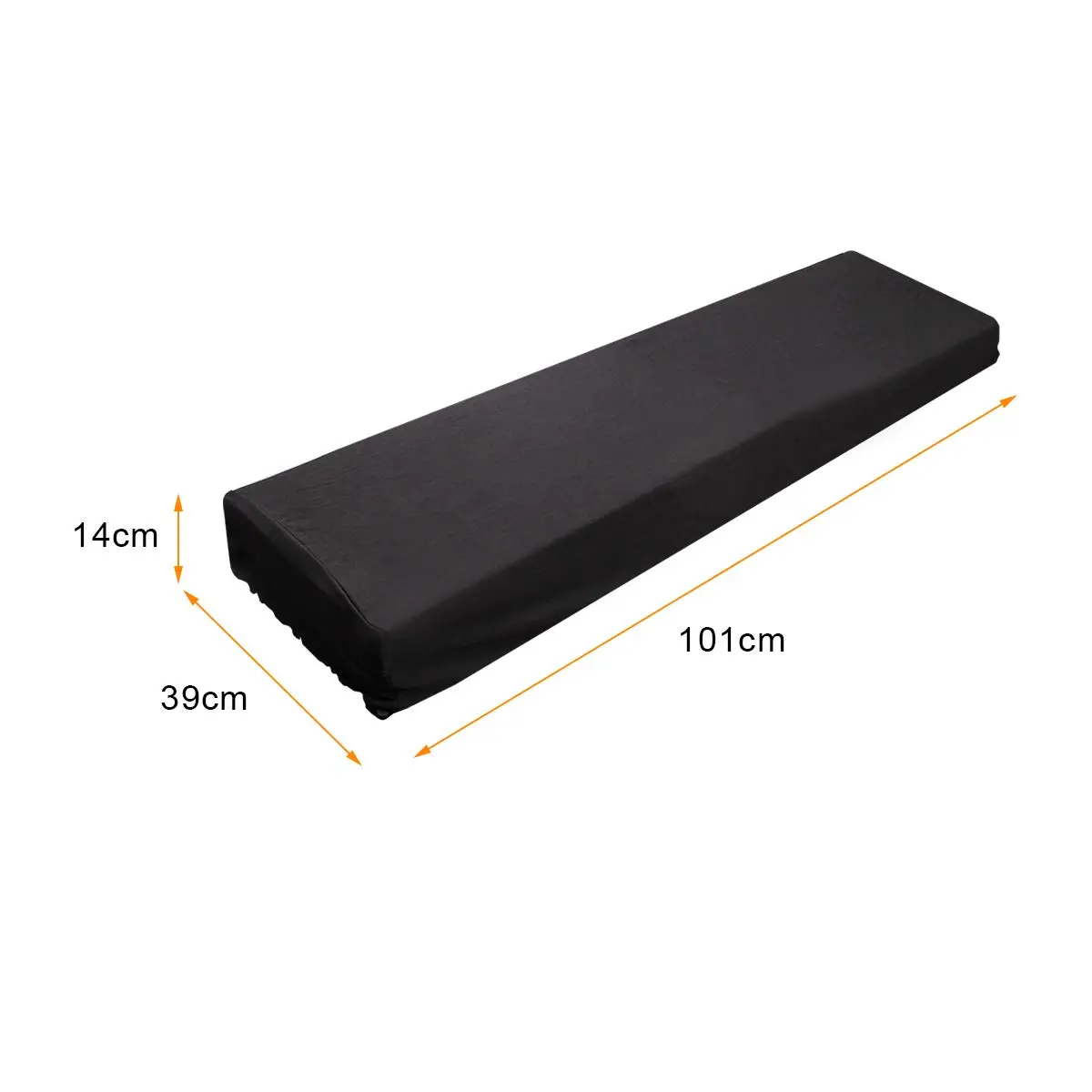 Coolrunner Piano Keyboard Dust Cover For 61/76/88 Keys | Elastic Cord Locking Clasp - view 2