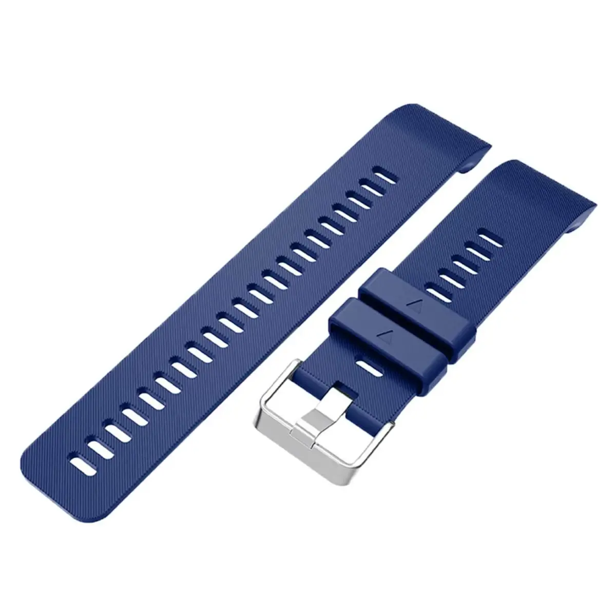 TopPerfekt Silicone Watch Band for Garmin Forerunner 35 | 24mm Navy, Fits 130-230mm Wrist - view 3