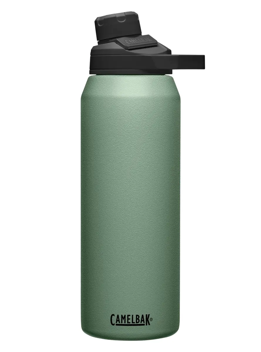 CamelBak Chute Mag 32oz (950ml) Vacuum Insulated Stainless Steel Water Bottle Moss | Magnetic Cap, Keeps Cold Hours - main product image