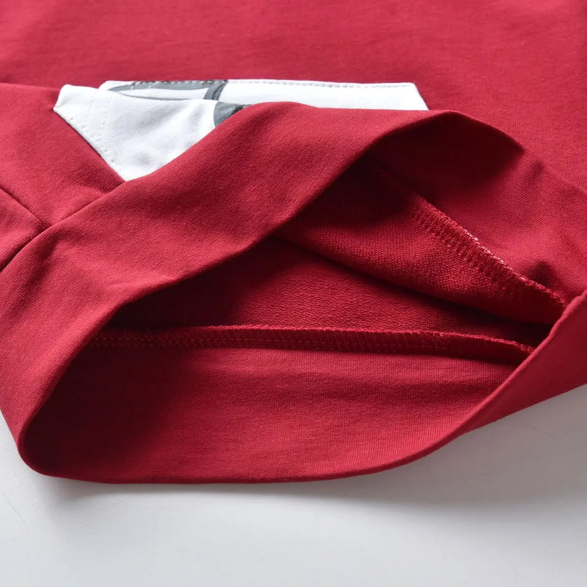 Eghunooy Baby Girl Clothes Long Sleeve Floral Hoodie Sweatshirt Pants with Pocket Headband Outfit Sets (3-6 Months) Wine Red | Breathable Cotton, Comfortable Fit - view 5