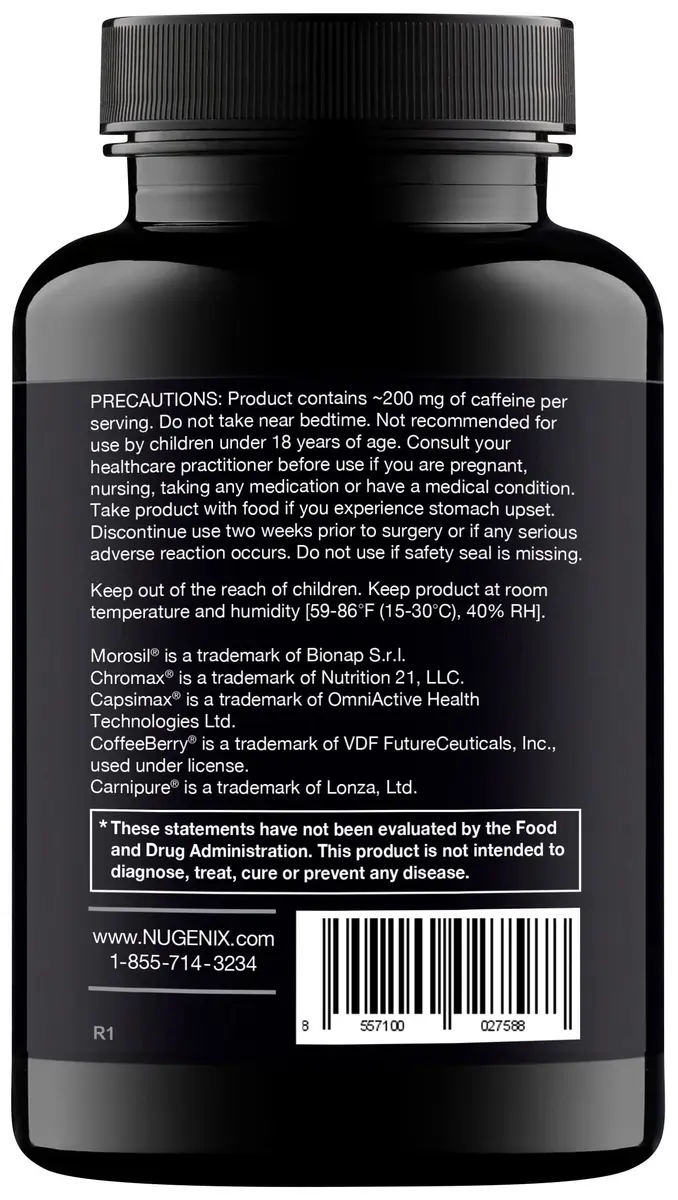 Nugenix Thermo - Thermogenic Fat Burner for Men, 60 Count | Supports Weight Loss & Metabolism - view 5