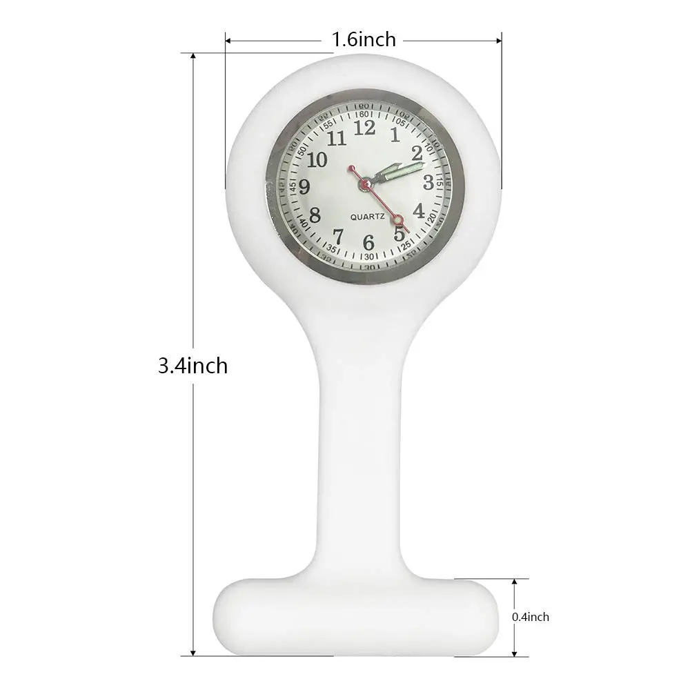 Groupcow 5pcs Silicone Nurses Watch | Digital Display, 86mm Case Diameter - view 2
