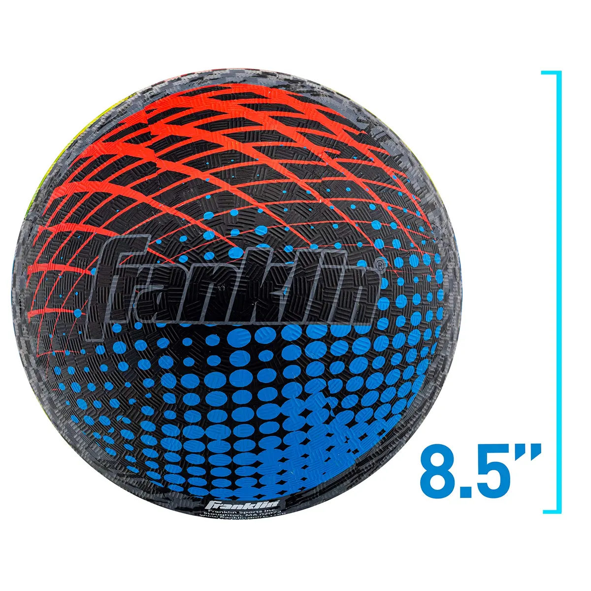 Franklin Sports MYSTIC Playground Kickball - 8.5" (21.59 cm) | Textured Grip & Soft Touch for Kids Ages 3+ - view 8