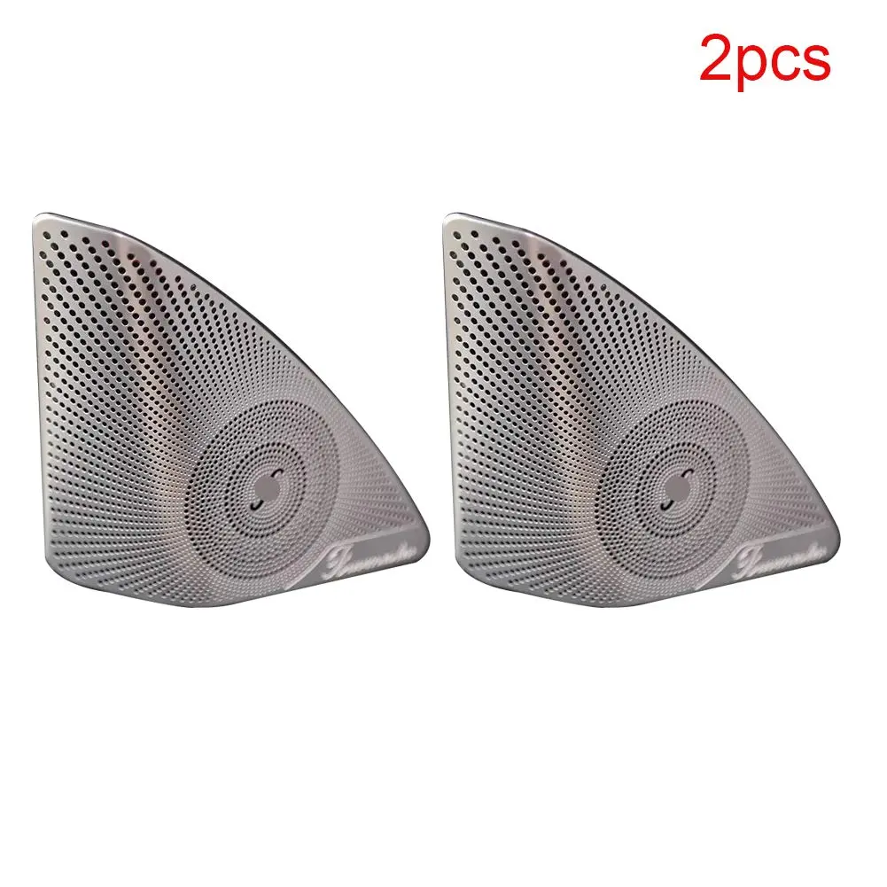 Cicony Car Door Speaker Cover Trim for Mercedes Benz W205 2015-2017 | Stainless Steel Matte Finish - view 6