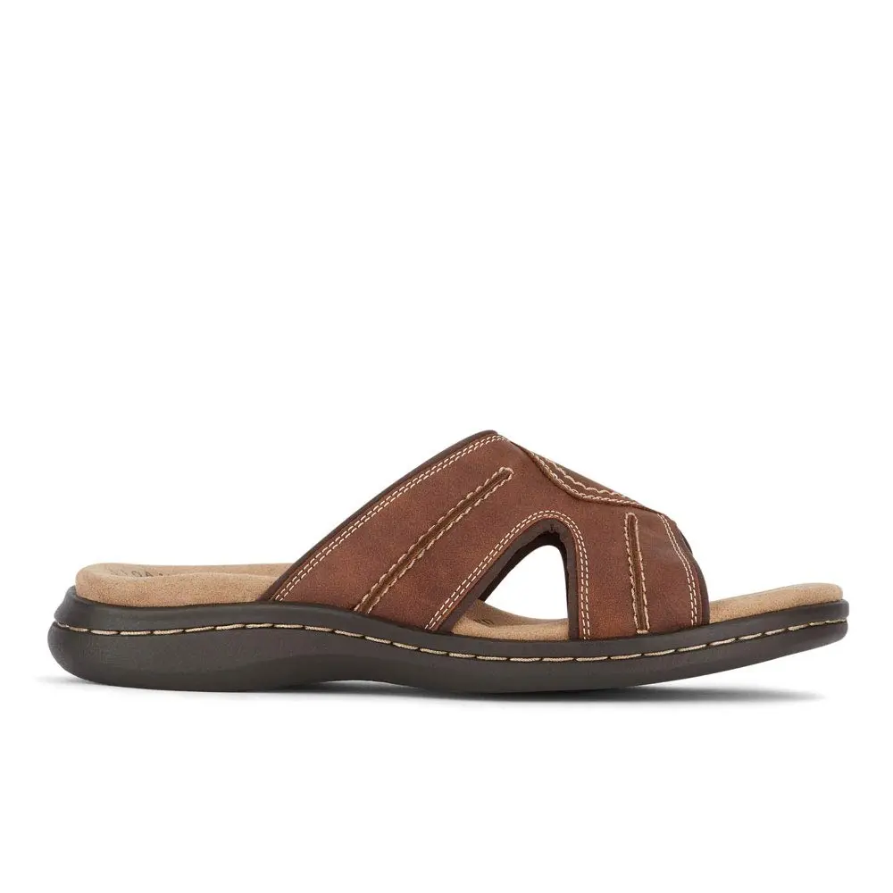 Dockers Sunland Casual Slide Sandal Shoe Rust 15 | Comfortable Men’s Slip-On Footwear - view 7