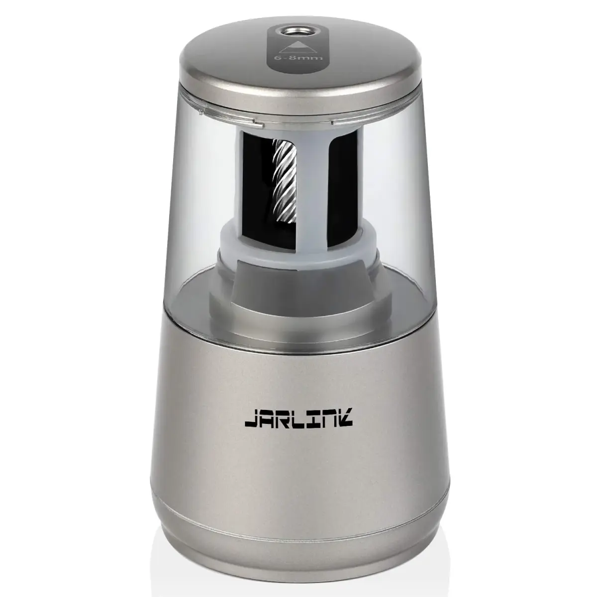 JARLINK Electric Pencil Sharpener Heavy Duty Helical Blade Auto Stop 13.2cm (5.2in) | Fast Sharpening for Students & Artists - main product image
