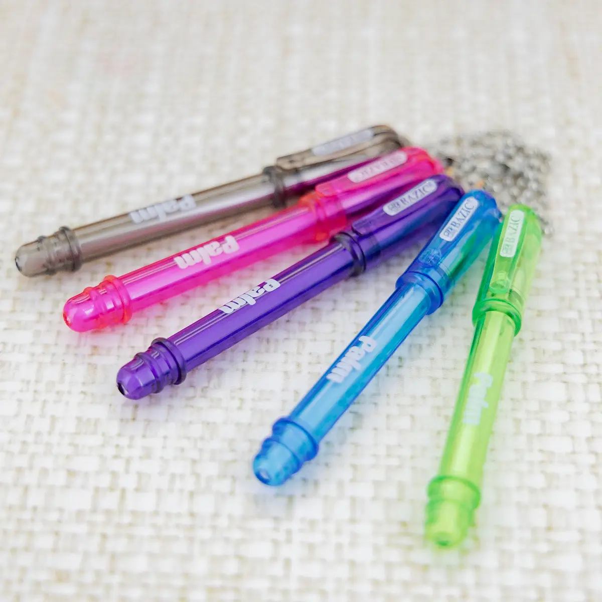 BAZIC PRODUCTS Palm Mini Ballpoint Pens, Key Chain, Black Ink, Medium, 24-Box | Compact, Refillable, Smooth Ink - view 7