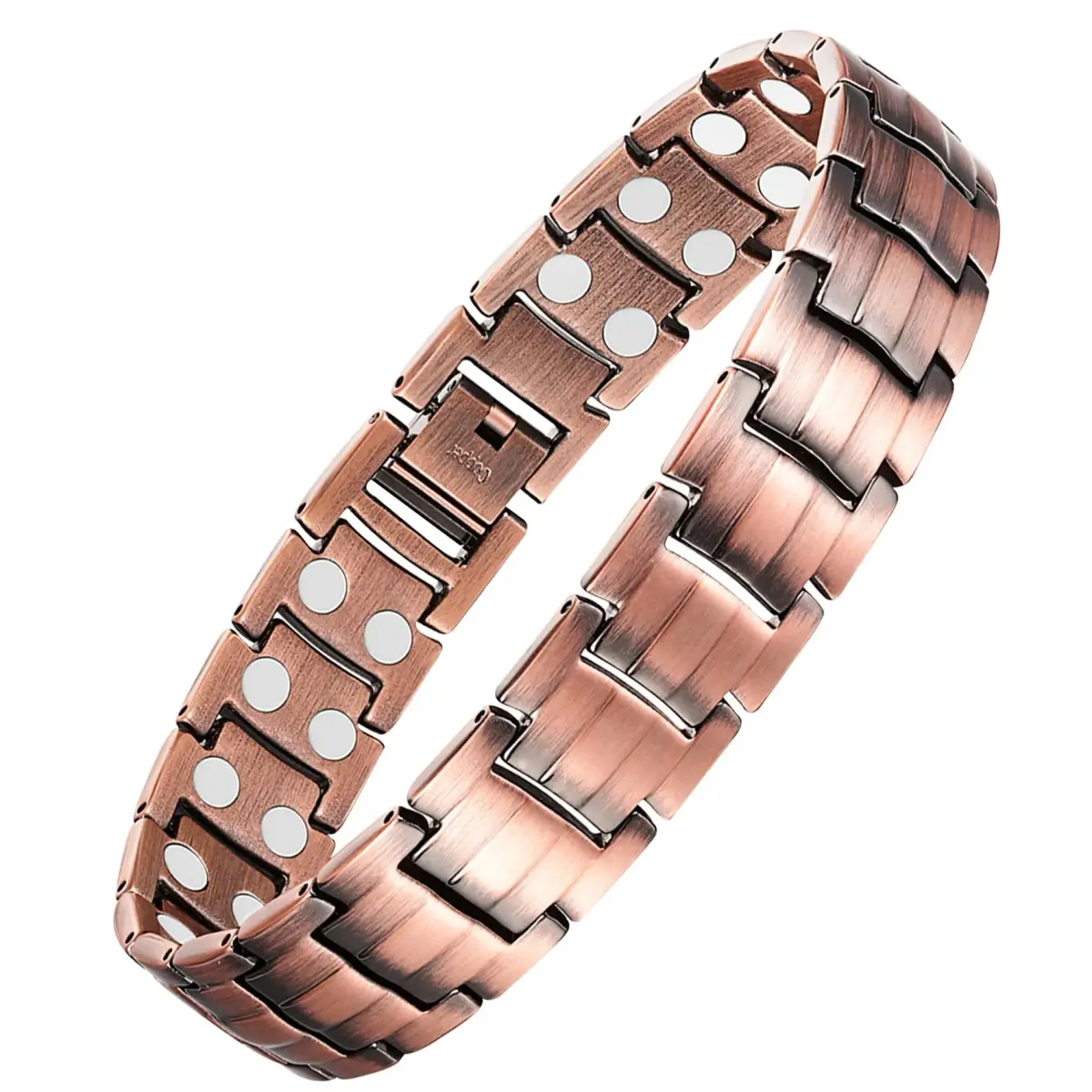 Feraco Copper Magnetic Bracelet for Men | 22cm (8.66") - main product image