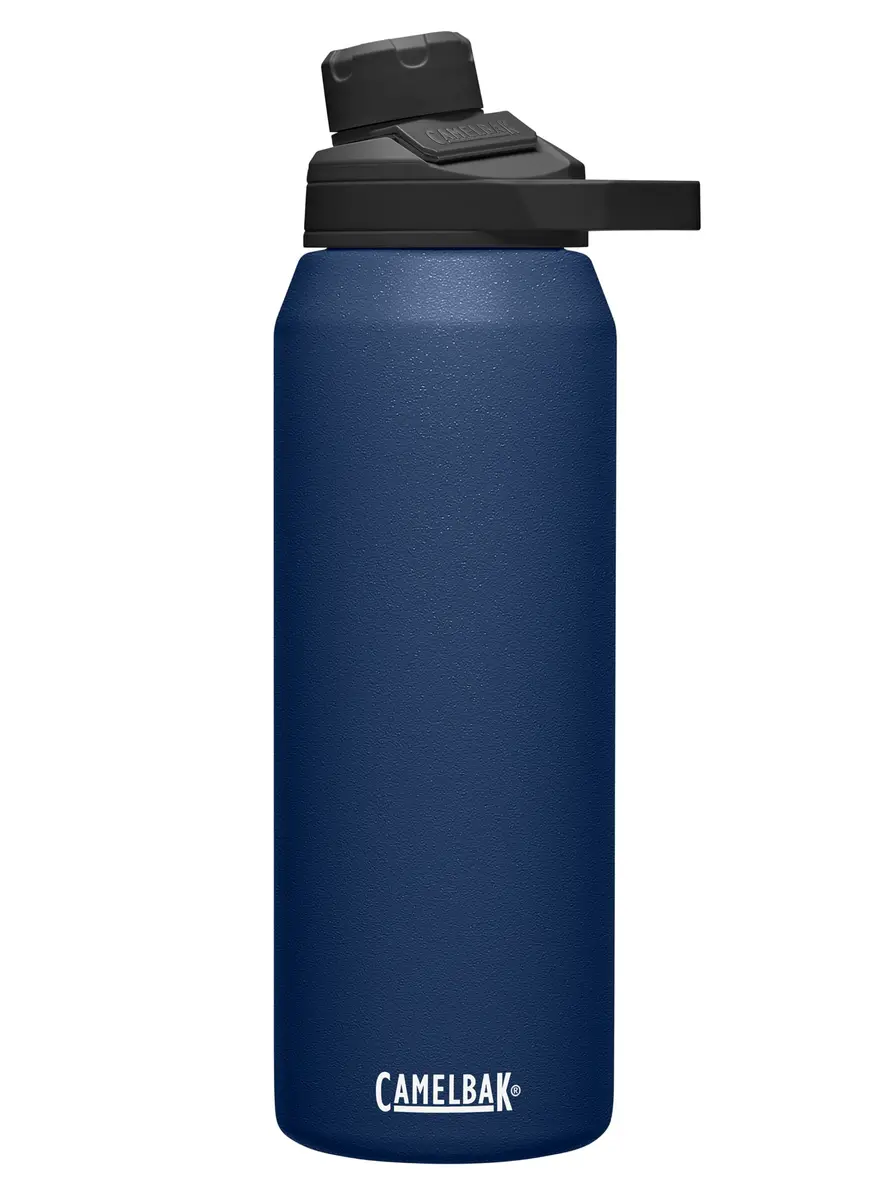 CamelBak Chute Mag Vacuum Insulated Stainless Steel Water Bottle 32oz Navy | Leak-Resistant Cap for Daily Hydration - main product image