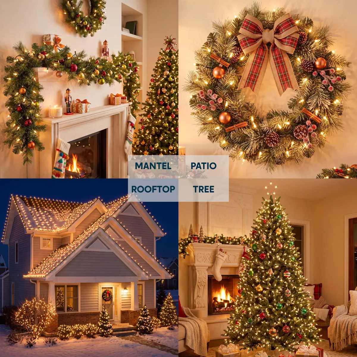 Joiedomi Clear Christmas String Lights Indoor,100 Count Mini White Fairy Light 19.4 FT | UL588 Certified for Festive Decor - view 3