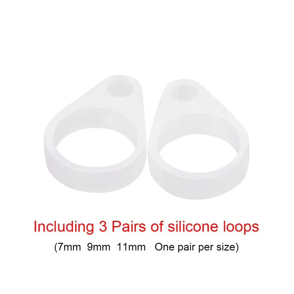 SOUNDLINK Hearing Aid Clip Holder with Silicone Loops & Rope - Green | Protects BTE Against Falling Off - view 7