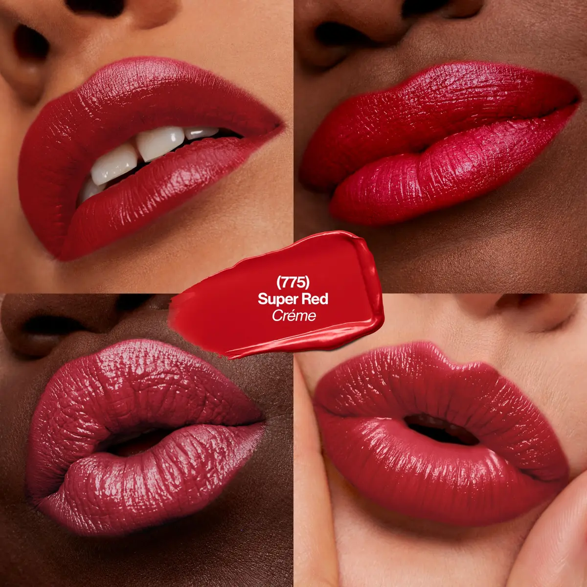 Revlon Super Lustrous Lipstick 775 Super Red 0.15 oz (4.25 g) | Iconic Creamy Finish - view 2