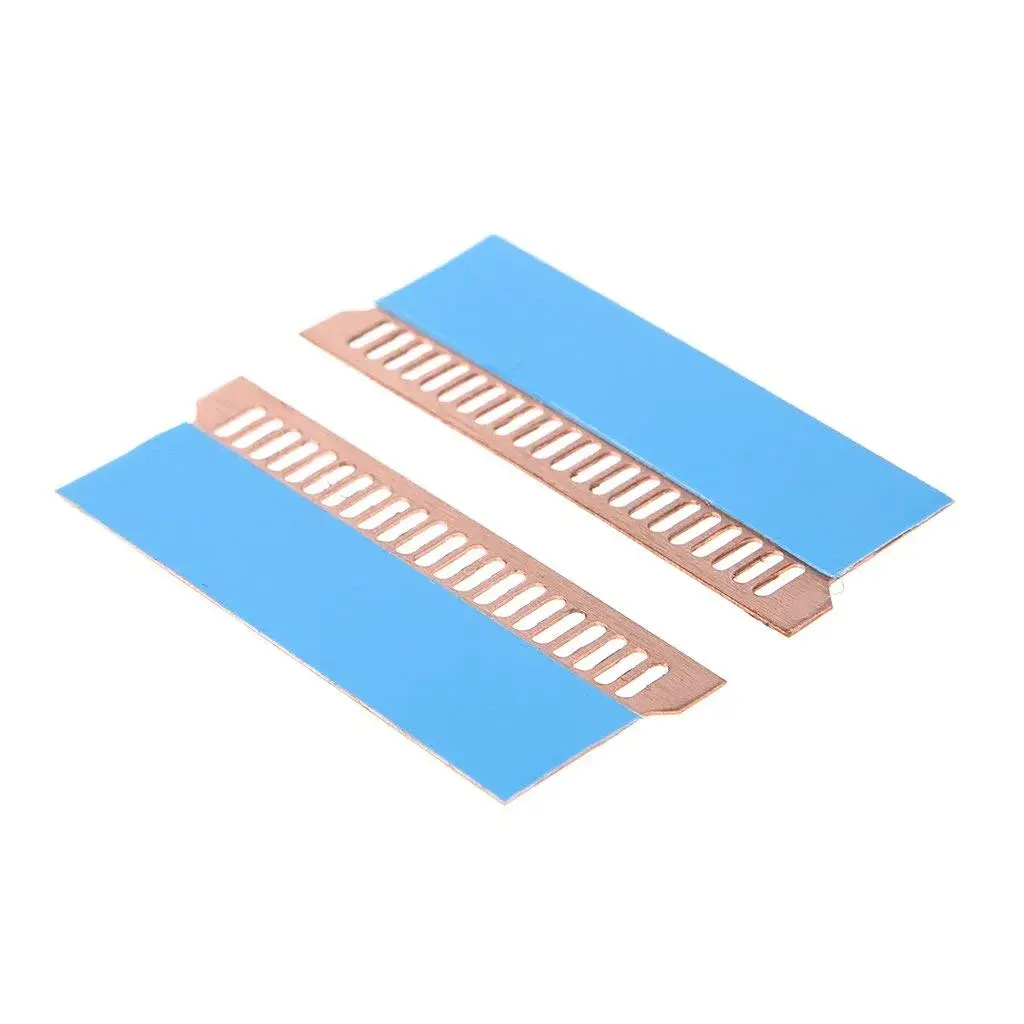 Easycargo Copper RAM Heatsink Kit 63mmx23mm (2-Pack) | Low Profile Cooling for Laptops & Notebooks - view 4