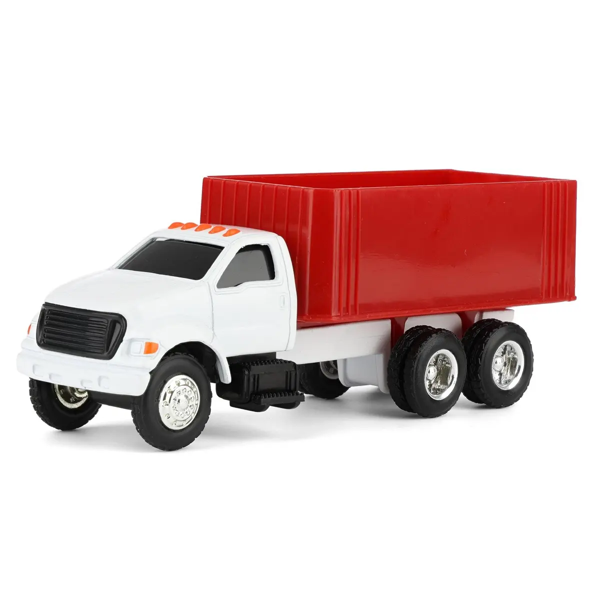 ERTL Case IH 4-Piece Farm Toy Set - 1:64 Scale - Includes John Deere Tractor with Loader, Combine, Grain Cart & Truck for Kids & Collectors - view 7