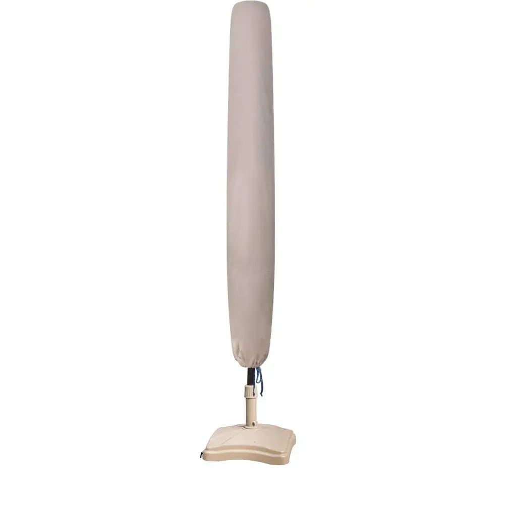 EliteShade Patio Umbrella Cover for 9ft Market Umbrellas | Water Resistant Beige Oxford Fabric - main product image