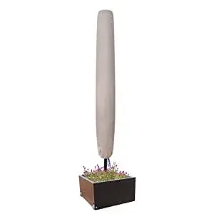 EliteShade Patio Umbrella Cover for 9ft Market Umbrellas | Water Resistant Beige Oxford Fabric - view 6