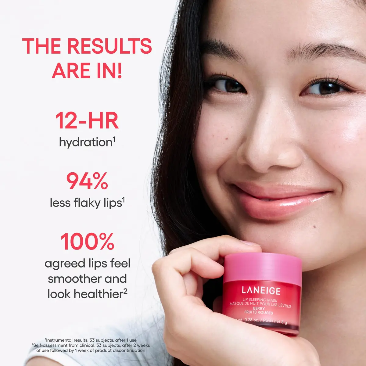 LANEIGE Lip Sleeping Mask | Korean Overnight Lip Treatment | 0.7 Ounce | Nourishing Berry & Shea - view 6