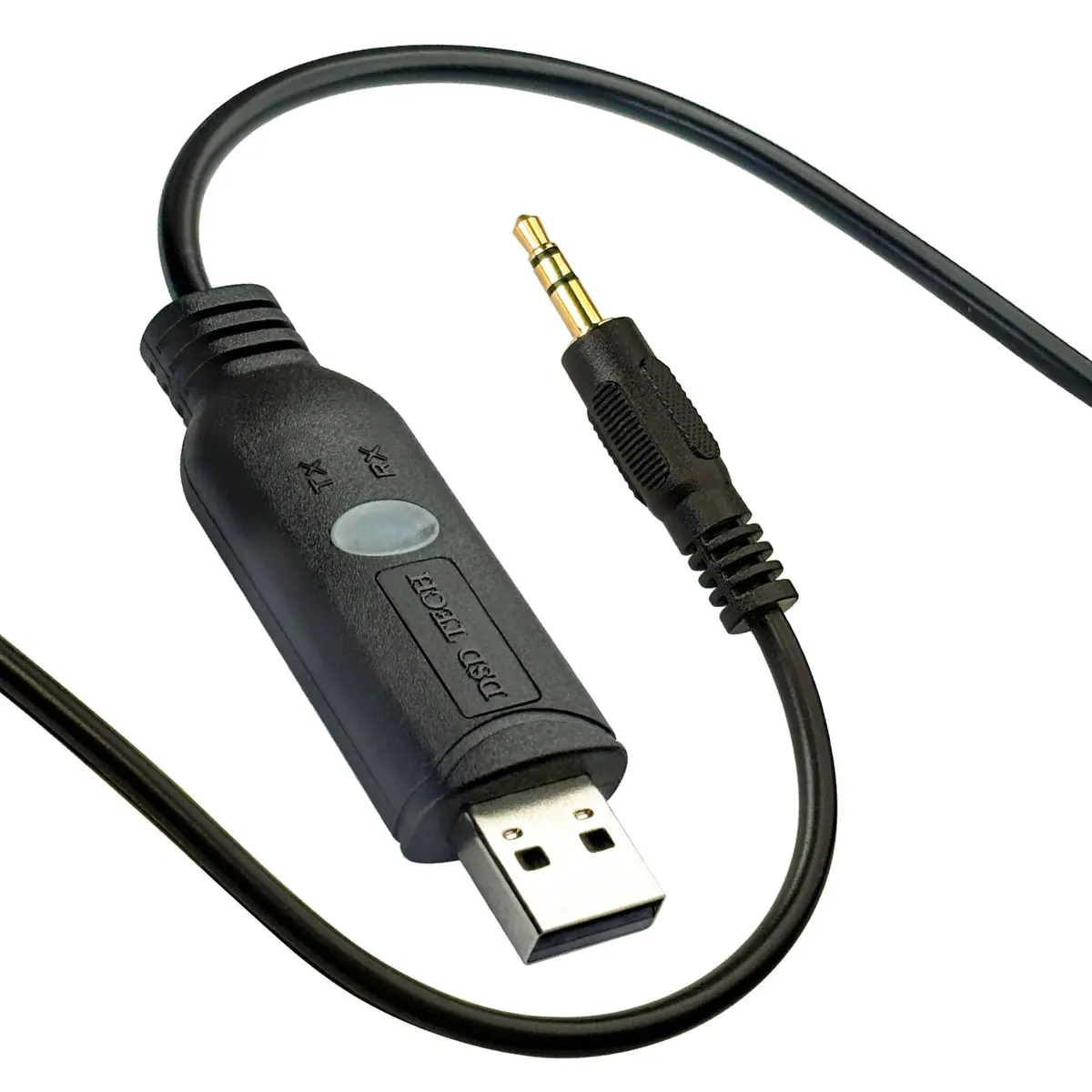 DSD TECH SH-U35B USB RS232 to 3.5mm Serial Cable 6FT | FTDI FT232RL Chip Support - main product image